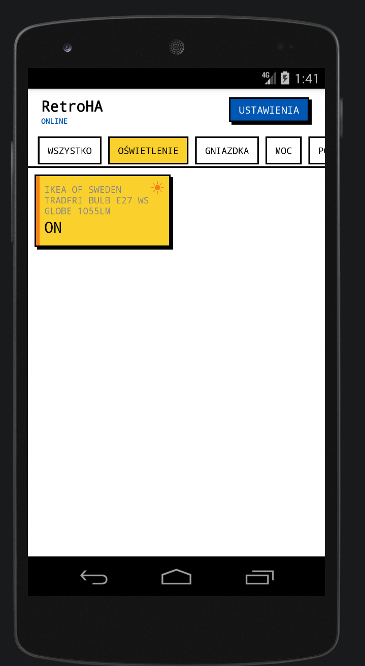 RetroHA Dashboard